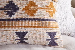 Tussi Ami Cushion Cover - Mustard & Grey