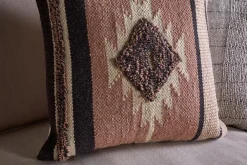 Tussi Mara Cushion Cover - Dusty Pink