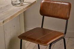 Ukari Counter Chair - Aged Tan