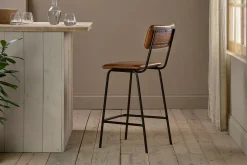 Ukari Counter Chair - Aged Tan