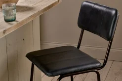 Ukari Counter Chair - Aged Black