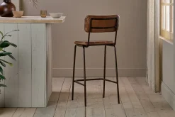 Ukari Counter Chair - Chocolate Brown