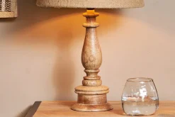 Usha Mango Wood Lamp