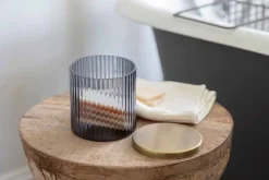 Valeska Recycled Glass Storage Pot