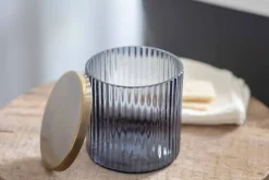 Valeska Recycled Glass Storage Pot