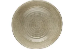 Valinha Earthenware Footed Bowl - Grey