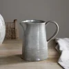 Valinha Earthenware Jug - Grey - Large