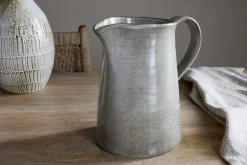 Valinha Earthenware Jug - Grey - Large