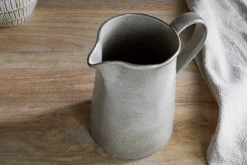 Valinha Earthenware Jug - Grey - Large