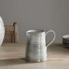 Valinha Earthenware Jug - Grey - Small
