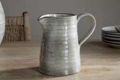 Valinha Earthenware Jug - Grey - Small