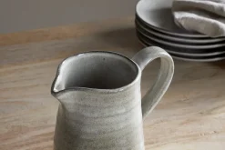 Valinha Earthenware Jug - Grey - Small