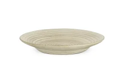 Valinha Earthenware Round Platter - Grey
