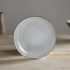Valinha Earthenware Side Plate - Grey