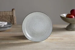 Valinha Earthenware Side Plate - Grey