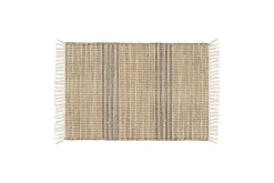 Varli Jute & Cotton Doormat - Natural