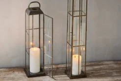 Vemula Lantern - Antique Brass