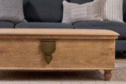 Vidur Mango Wood Chest - Natural