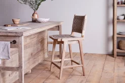 Vinay Woven Counter Chair - Natural