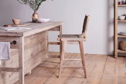 Vinay Woven Counter Chair - Natural