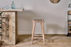 Vinay Woven Counter Stool - Natural