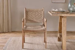 Vinay Woven Dining Chair - Natural