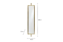 Visala Swivel Full Length Wall Mirror - Large