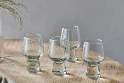 Visla Glass - Light Smoke (Set of 4)