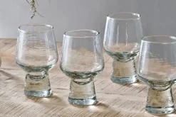 Visla Glass - Light Smoke (Set of 4)