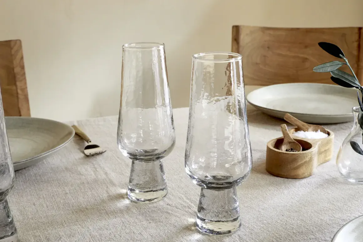 Visla Tall Glass - Clear (Set of 4)