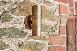 Vitla Outdoor Wall Lamp - Antique Brass