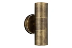 Vitla Outdoor Wall Lamp - Antique Brass