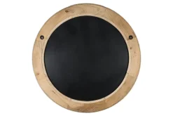 Vivan Grooved Wood Mirror - Natural