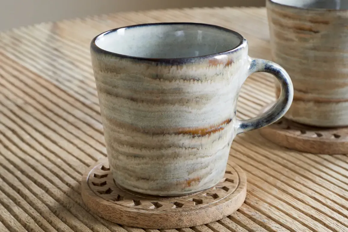 Vizo Mugs - Grey (Set of 2)