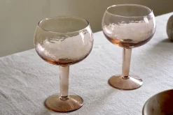 Yala Hammered Gin Glass - Dusty Terracotta (Set of 2)