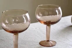 Yala Hammered Gin Glass - Dusty Terracotta (Set of 2)