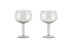 Yala Hammered Gin Glass - Clear (Set of 2)