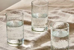 Yala Hammered Highball - Clear (Set of 4)