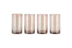 Yala Hammered Highball - Dusty Terracotta (Set of 4)
