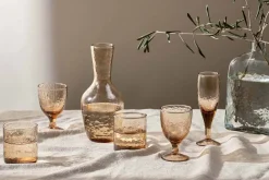 Yala Hammered Jug - Dusty Terracotta