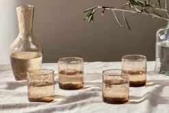 Yala Hammered Tumbler - Dusty Terracotta (Set of 4)