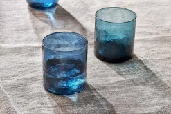 Yala Hammered Tumbler - Indigo (Set of 4)