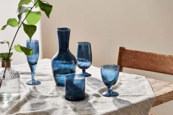 Yala Hammered Tumbler - Indigo (Set of 4)