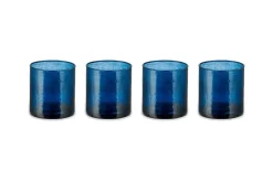 Yala Hammered Tumbler - Indigo (Set of 4)