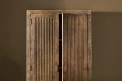 Yasha Reeded Mango Wood Cabinet
