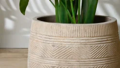 Zadie Terracotta Planter - Natural - Large